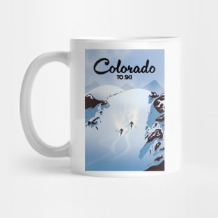 Colorado to Ski Mug